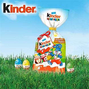 Jeu Chocolats Kinder : 526 lots à gagner pour Pâques 2019