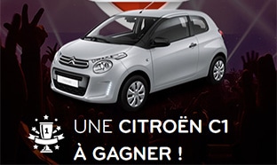 Jeu Euro Repar : 1 voiture Citroën C1 Live à gagner