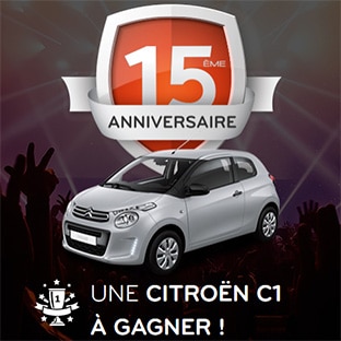 Jeu Euro Repar : 1 voiture Citroën C1 Live à gagner