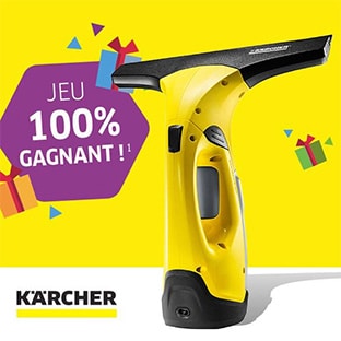 Jeu Kärcher avec Sophie Ferjani : 13’661 cadeaux à gagner