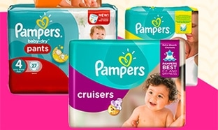 Jeu La Boîte Rose : 12 ans de couches Pampers à gagner