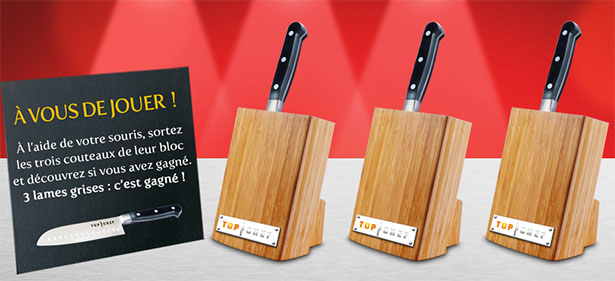 Instants gagnants Top Chef et Président : 620 cadeaux à remporter