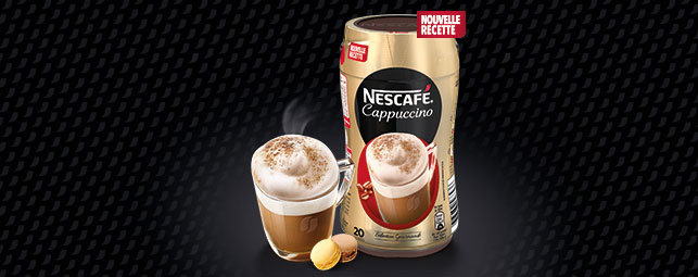 testez gratuitement Cappuccino Original et Chocolat Blanc de Nescafé