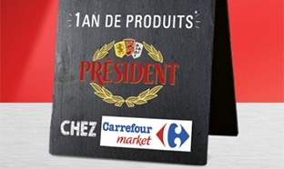Jeu Président / Top Chef : 400 bons Carrefour Market de 50€