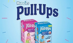 Test Huggies Pull-Ups : 1000 paquets et échantillons gratuits