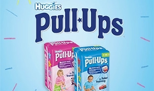 Test Huggies Pull-Ups : 1000 paquets et échantillons gratuits