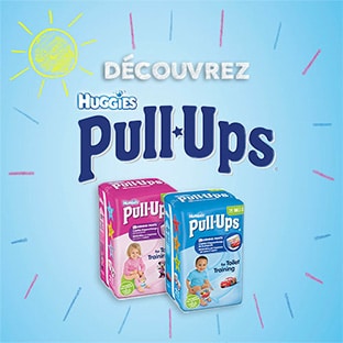 Test Huggies Pull-Ups : 1000 paquets et échantillons gratuits