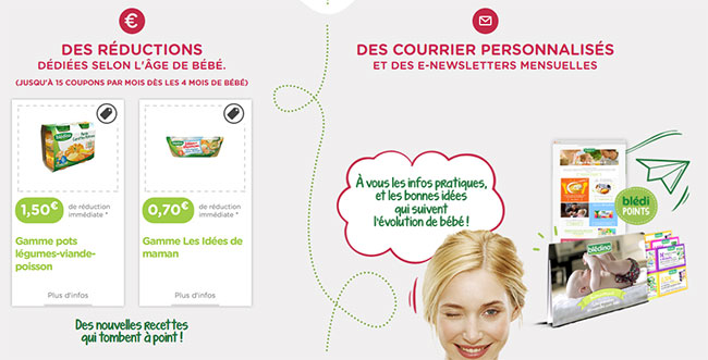 Réalisez des économies avec les coupons de réduction Blédina