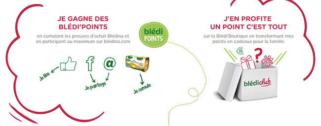 Gagnez des Blédi’points et obtenez des cadeaux sur Blédiclub