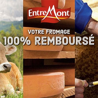 ODR Entremont : Fromage gratuit car 100% remboursé