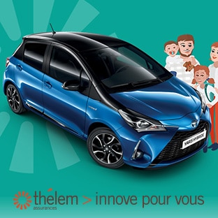 Une voiture Toyota Yaris Hybride à gagner