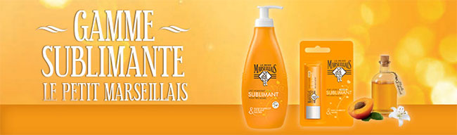 testez la gamme Sublimante de Le Petit Marseillais