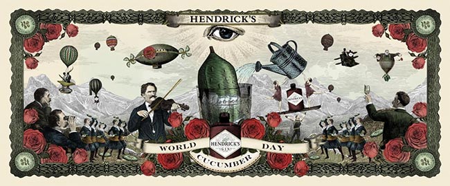 Demandez vos graines de concombres gratuites à Hendrick’s