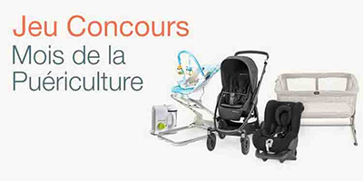 remportez l’une des 25 dotations pour bébé avec Amazon