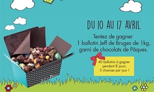 40 ballotins de chocolats Jeff de Bruges à gagner