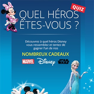 Jeu Auchan : 275 cadeaux Disney à gagner