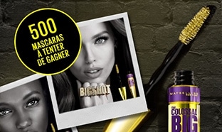 Jeu Maybelline : 500 mascaras Colossal Big Shot noir à gagner