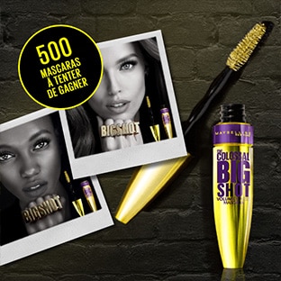 Jeu Maybelline : 500 mascaras Colossal Big Shot noir à gagner