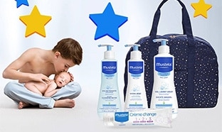 Jeu Les produits stars Mustela : 30 vanity étoilés à gagner