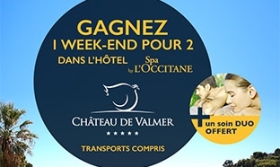 Tentez de remporter un week-end Spa L’Occitane