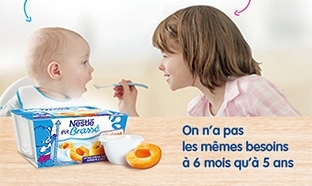 Grand test Les Initiés : P’tits Laitages Nestlé gratuits pour bébé