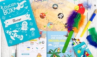 toucanBox gratuit : 1er kit créatif pour enfants offert (hors fdp)