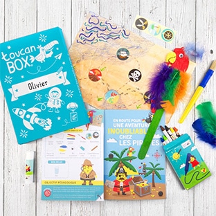 toucanBox gratuit : 1er kit créatif pour enfants offert (hors fdp)