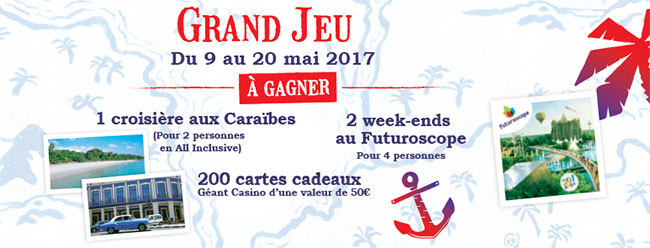 Les cadeaux à gagner avec Casino