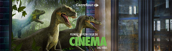 en plein cœur du cinéma avec les cadeaux du jeu Carrefour