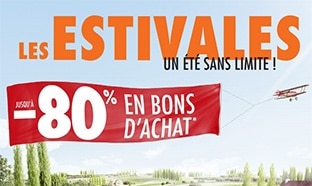 Catalogue Carrefour Les Estivales : -80% en bons d’achat