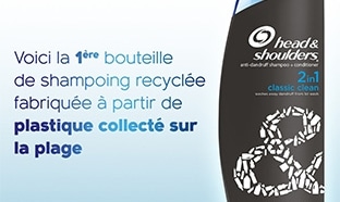 Head&Shoulders : Bouteille en plastique recyclé gratuite