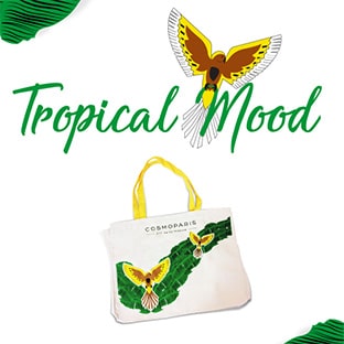 Jeu Tropical Mood Cosmoparis : 500 Tote-bags d’été à gagner