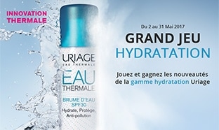 Jeu Hydratation Uriage : 10’200 échantillons et soins à gagner