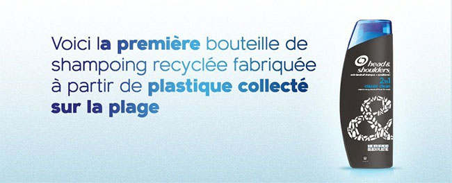 100 flacons recyclés de shampoing Head & Shoulders gratuits