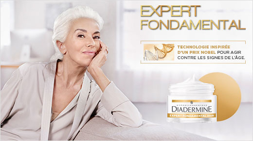 testez la crème Expert Fondamental de Diadermine