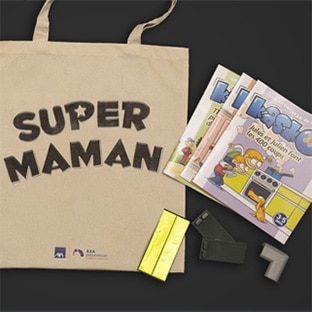 Recevez le Kit gratuit d’AXA : « Super Maman – Super Papa »