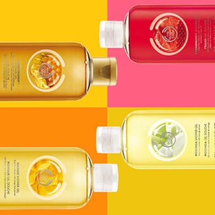 Promo : 4 gels douche The Body Shop à 6,60€ au lieu de 28€