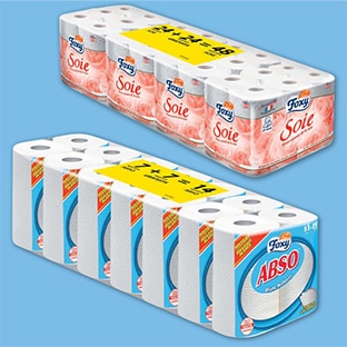 8 jours Crazy Auchan : 48 rouleaux de papier toilette à 4,95€
