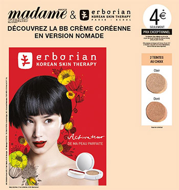 Magazine Madame Figaro + BB Crème Erborian