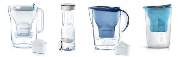 testez l’une des carafes filtrantes Brita