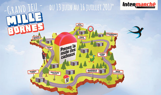Le Grand Jeu Mille Bornes Intermarché 2017