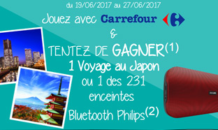 Jeu La Belle Adresse : 231 enceintes Philips et 1 voyage à gagner