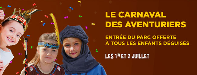 Entrée gratuite à la Mer de Sable pour les enfants déguisés