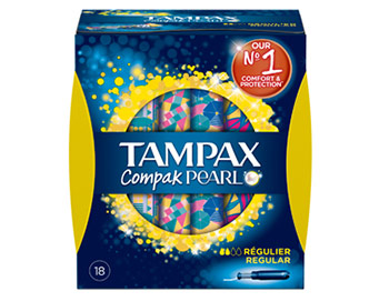 testez gratuitement les Tampax Compak Pearl