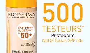 Test Bioderma : 500 Photoderm Nude Touch SPF 50+ gratuits