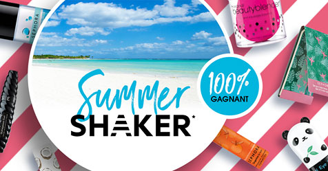 Instants gagnants Sephora Summer Shaker