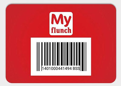 Carte Myflunch sur l’application gratuite