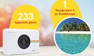 Jeu Carrefour Pepsico : 1 voyage et 232 Polaroids à gagner