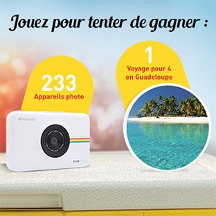 Jeu Carrefour Pepsico : 1 voyage et 232 Polaroids à gagner