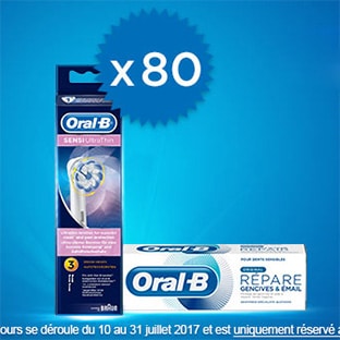 Jeu Envie de Plus : 80 kits Duo Expert Oral-B à gagner